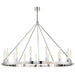 Hudson Valley Chambers 15 Light Pendant in Polished Nickel - 2758-PN