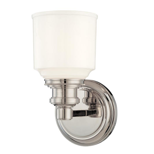 Windham 1 Light Bath Bracket, Polished Nickel