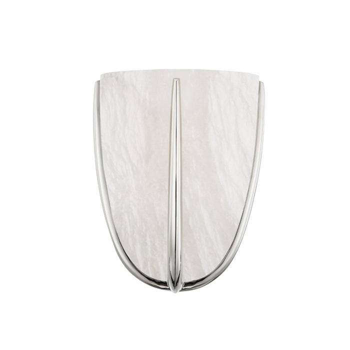 Hudson Valley Wheatley 1 Light Wall Sconce, Polished Nickel - 3500-PN