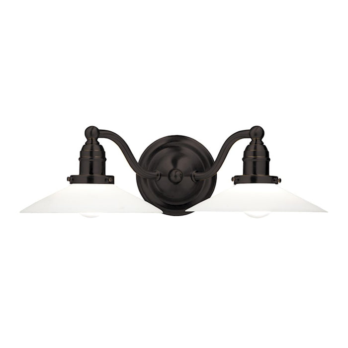 Hudson Valley Hadley 2 Light Bath/Vanity, Old Bronze/Opal Matte - 3912-OB