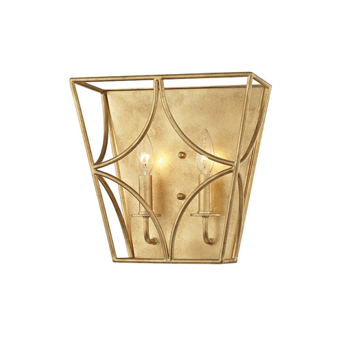 Hudson Valley Green Point 2 Light Wall Sconce in Gold Leaf - 4800-GL