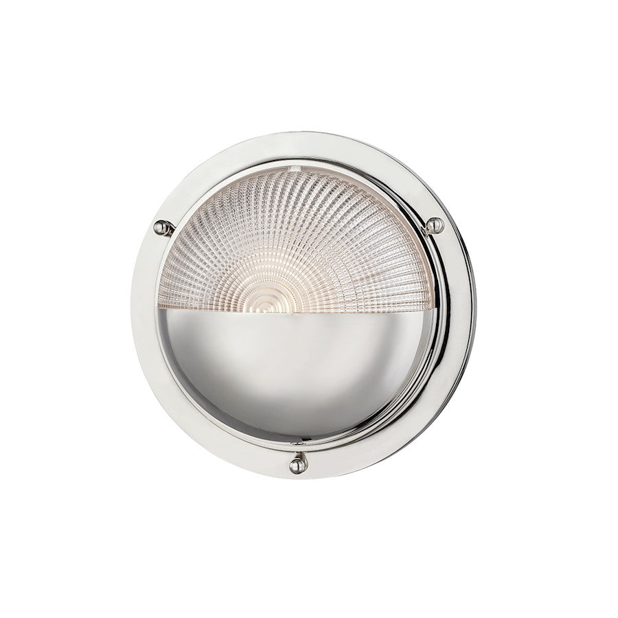 Hudson Valley Hughes 1 Light Wall Sconce, Polished Nickel - 5011-PN