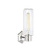 Hudson Valley Roebling 1 Light Wall Sconce, Nickel/Clear Glass - 5120-PN