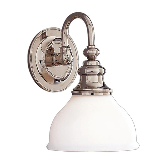 Sutton Bathroom Vanity Light Polished Nickel