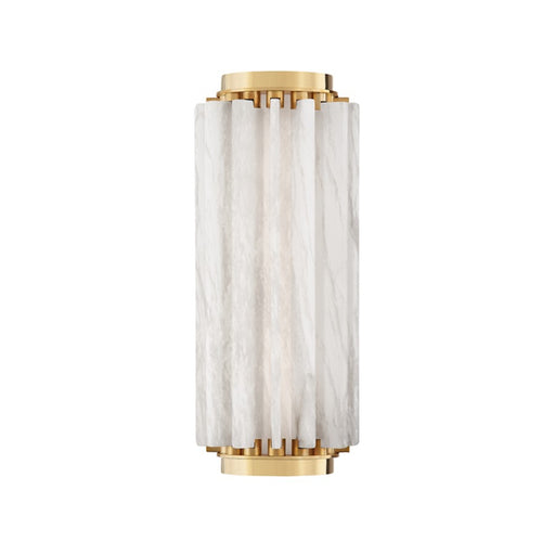 Hudson Valley Hillside Small Wall Sconce, Aged Brass - 6013-AGB