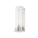 Hudson Valley Irwin 1 Light Sconce in Polished Nickel/Clear Glass - 7800-PN