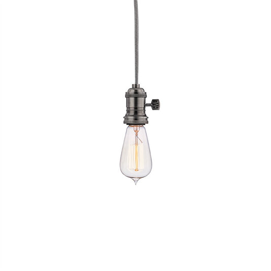 Hudson Valley Heirloom 1 Light Pendant, Historic Nickel - 8001-HN