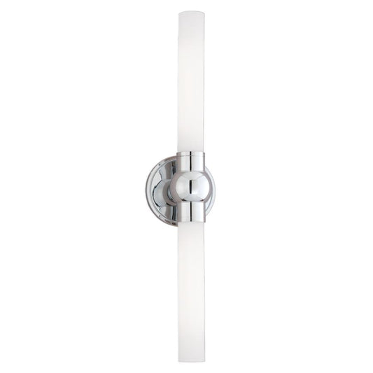 Cornwall 2 Light Bathroom Vanity Light, Polished Chrome