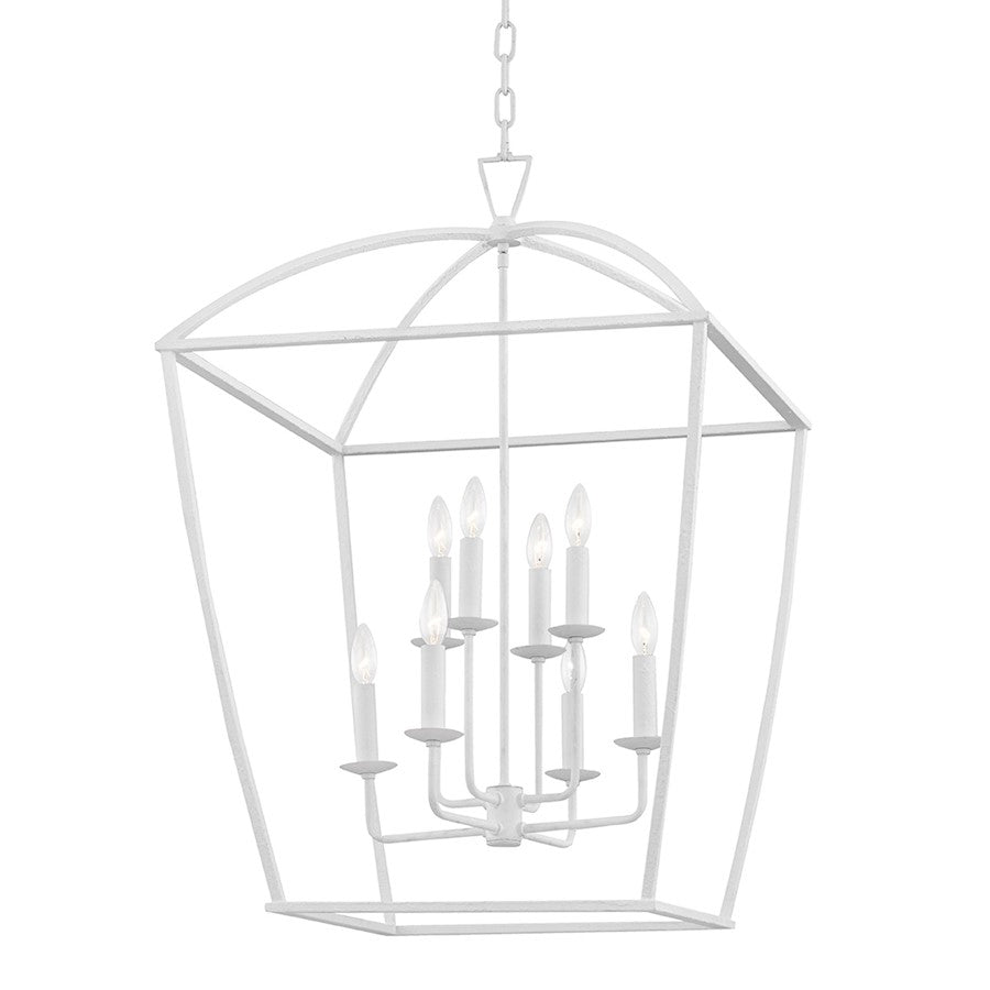 Hudson Valley Bryant 8 Light Large Pendant, White Plaster - 8324-WP