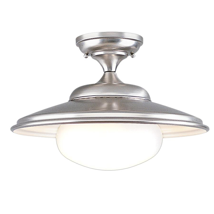 Hudson Valley Independence 1 Light Semi Flush, Old Bronze