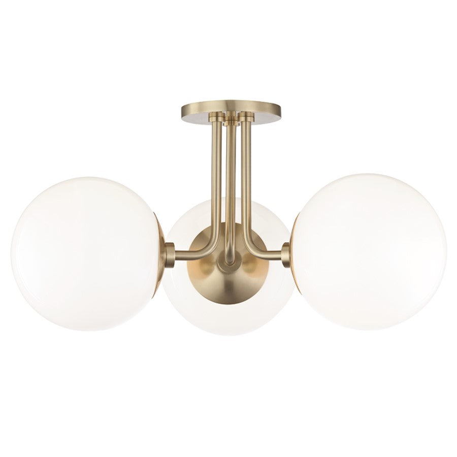 Mitzi by Hudson Valley Stella 3 Light Semi Flush