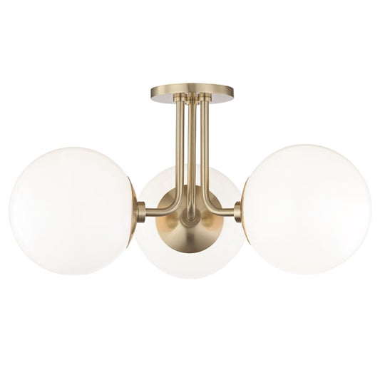 Mitzi by Hudson Valley Stella 3 Light Semi Flush