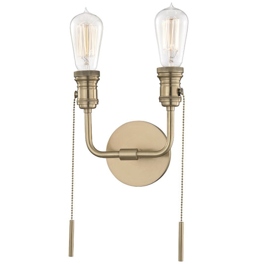 2 Light Wall Sconce