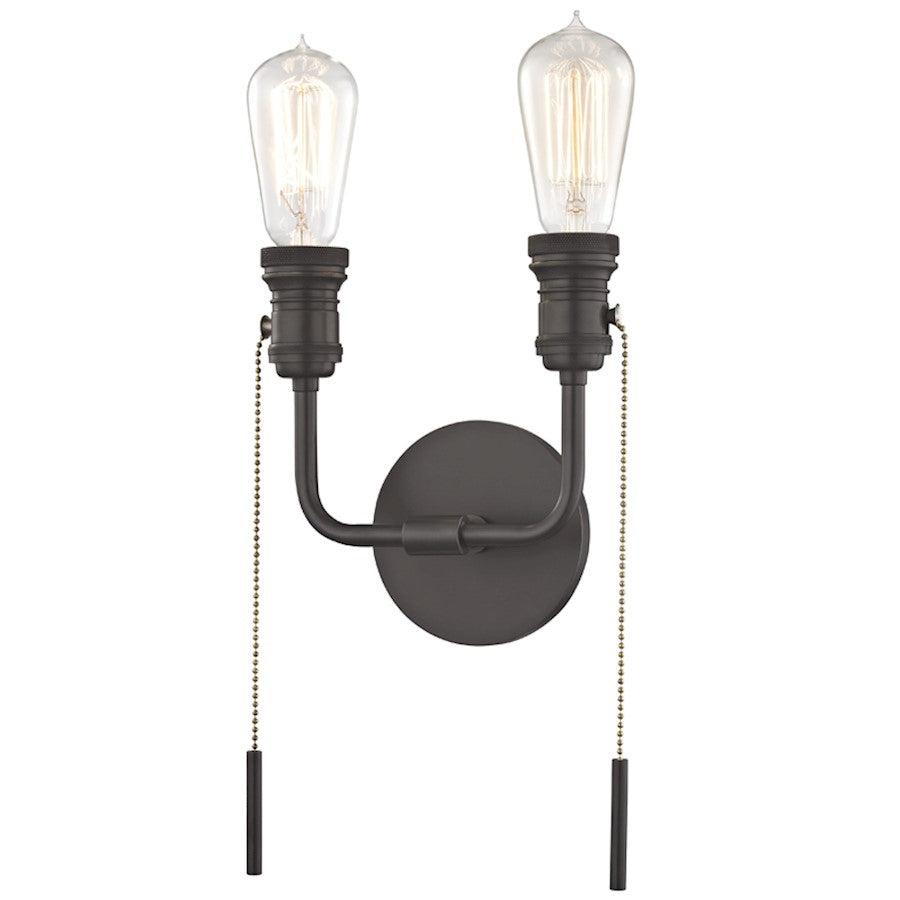 2 Light Wall Sconce