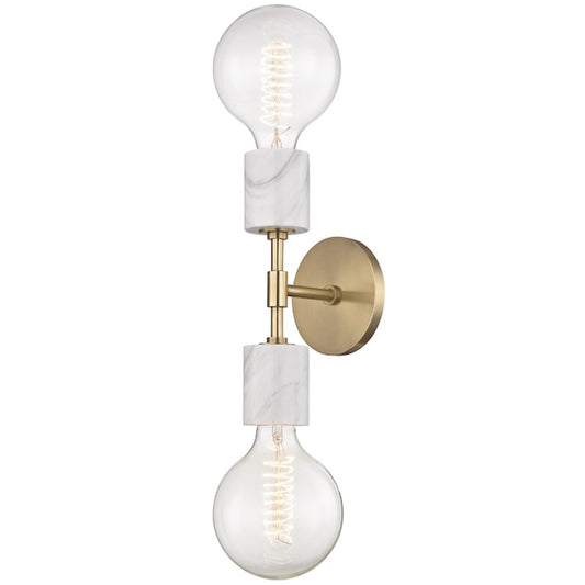 2 Light Wall Sconce