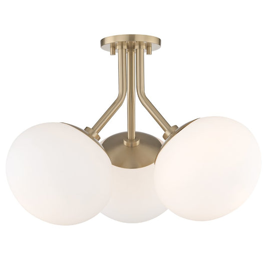 Mitzi by Hudson Valley Estee 3 Light Semi Flush