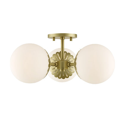 Hudson Valley Paige 3 Light Semi Flush