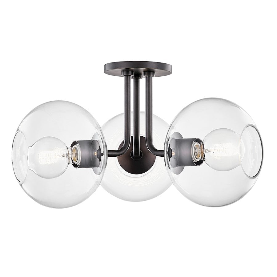 Mitzi Margot 3 Light Semi Flush