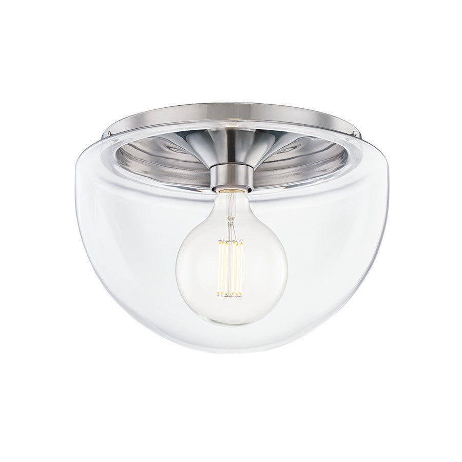 Mitzi Grace 1 Light Dome Flush Mount