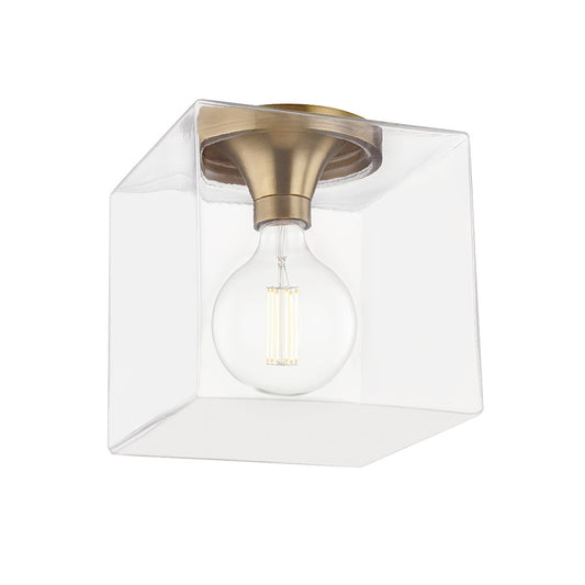 Mitzi Grace 1 Light Square Flush Mount