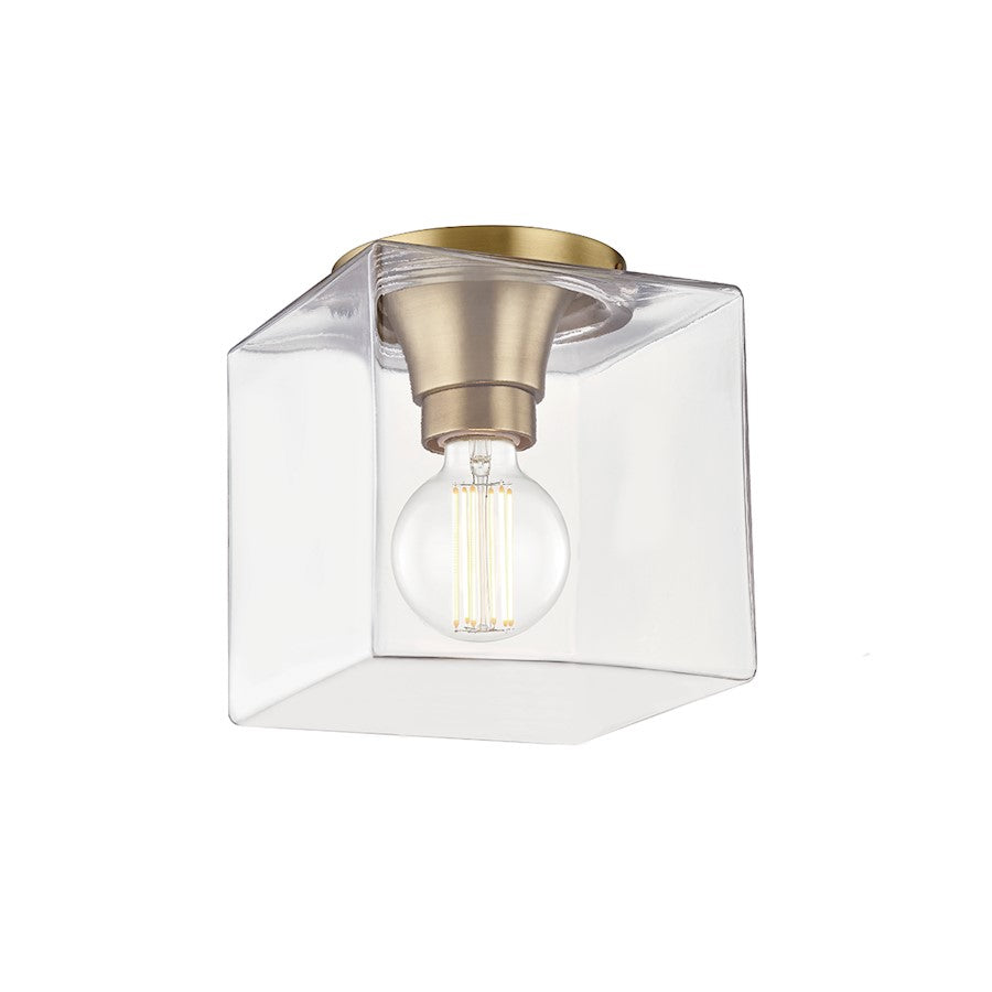 Mitzi Grace 1 Light Square Flush Mount