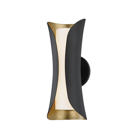 Josie 2 Light Wall Sconce, Gold Leaf