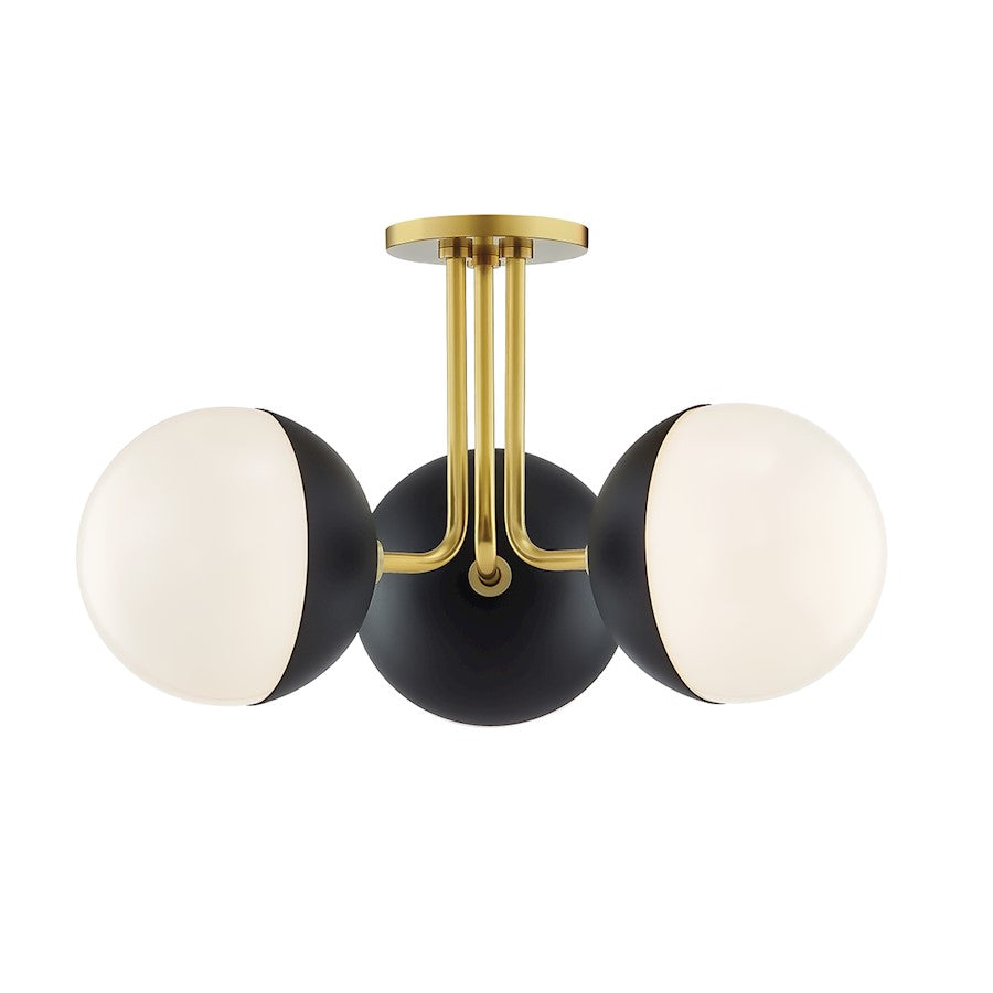 Mitzi Renee 3 Light Semi Flush