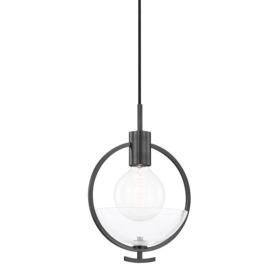 Mitzi Ringo 1 Light Pendant, Old Bronze/Clear - H387701-OB