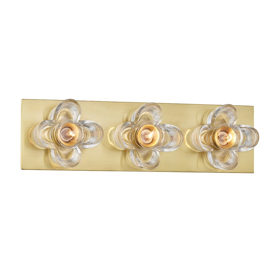 Mitzi Shea 3 Light Bath Bracket, Aged Brass - H410303-AGB