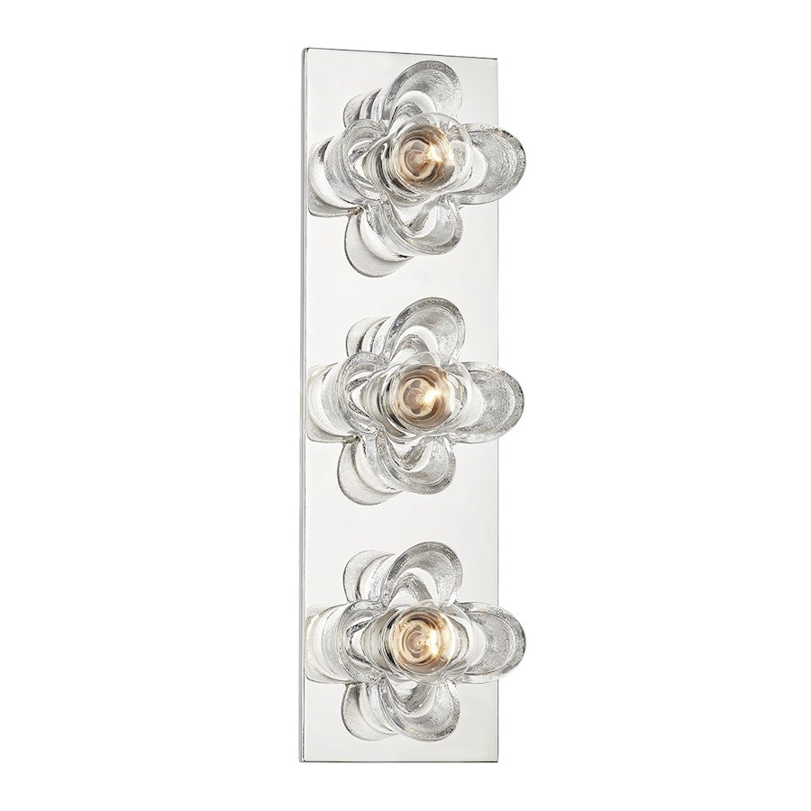 Mitzi Shea 3 Light Bath Bracket, Polished Nickel - H410303-PN