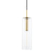 Mitzi Belinda 1 Light 18" Pendant, Aged Brass - H415701B-AGB