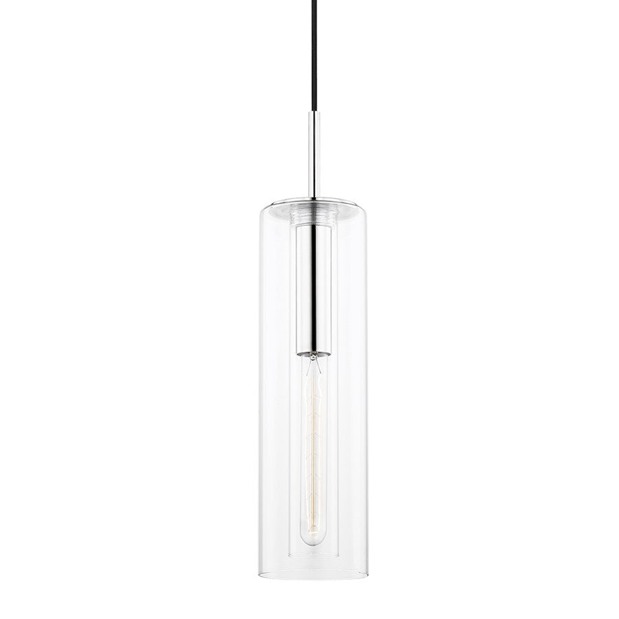 Mitzi Belinda 1 Light 18" Pendant, Polished Nickel - H415701B-PN