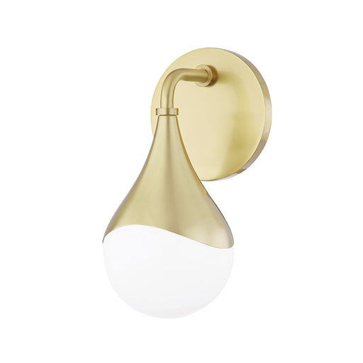 Mitzi Ariana 1 Light LED Bath Bracket, Aged Brass - H416301-AGB