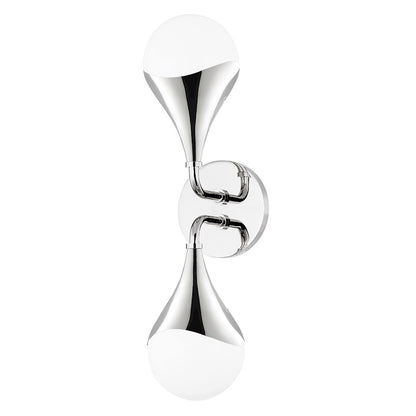 Mitzi Ariana 2 Light LED Bath Bracket, Polished Nickel - H416302-PN