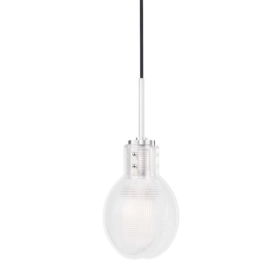 Mitzi Jenna 1 Light Pendant, Polished Nickel - H417701-PN