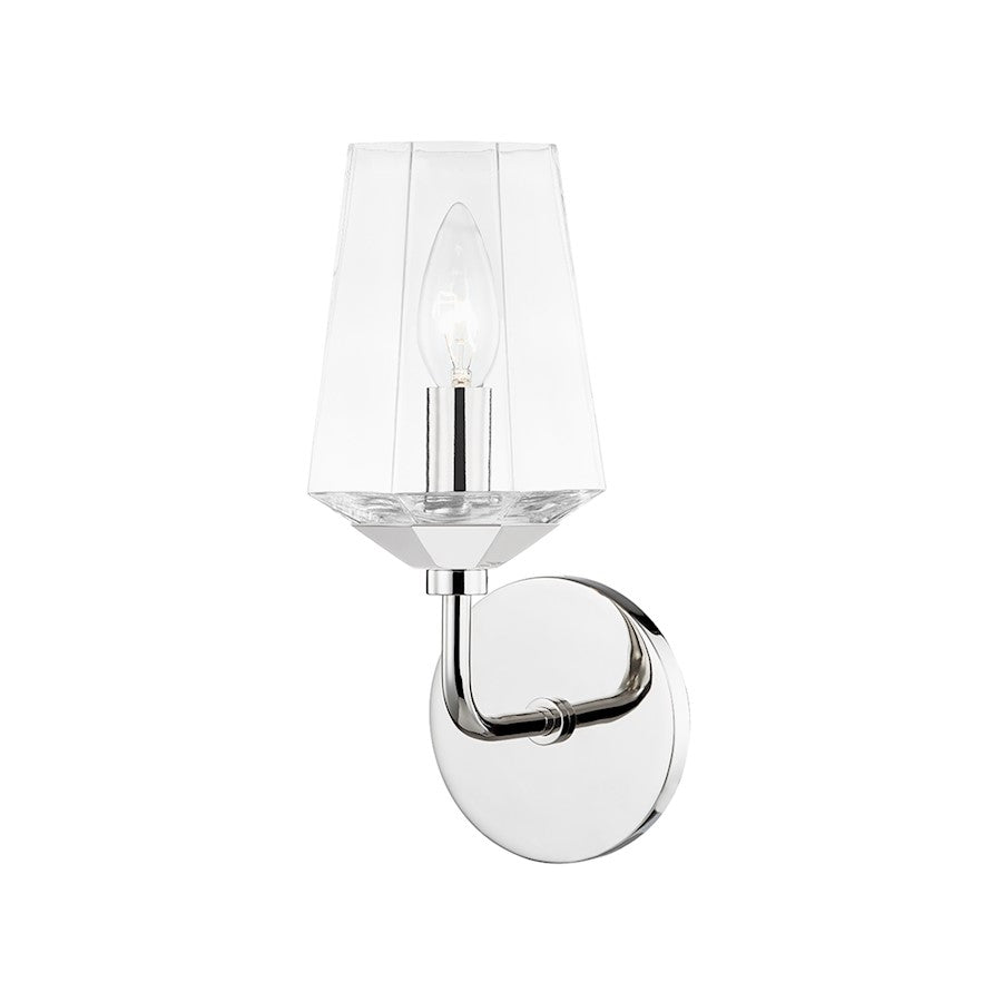 Mitzi Kayla 1 Light Bath Bracket, Polished Nickel - H420301-PN