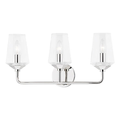 Mitzi Kayla 3 Light Bath Bracket, Polished Nickel - H420303-PN