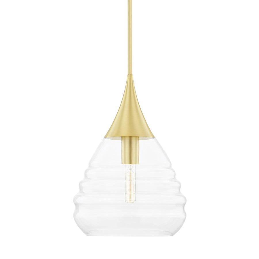 Mitzi Marissa 1 Light 18" Pendant, Aged Brass - H431701L-AGB