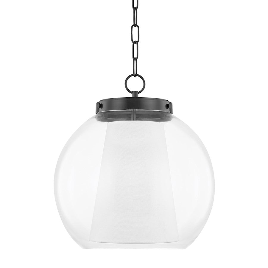 Mitzi Sasha 1 Light LED 15" Pendant, Old Bronze - H457701L-OB