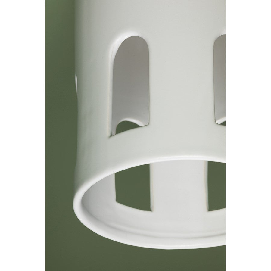 Mitzi Tatum 1 Light Flush Mount, Aged Brass