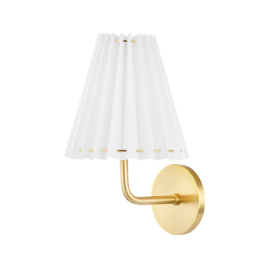 Mitzi Demi 1 Light 13" Wall Sconce, Aged Brass - H476101A-AGB