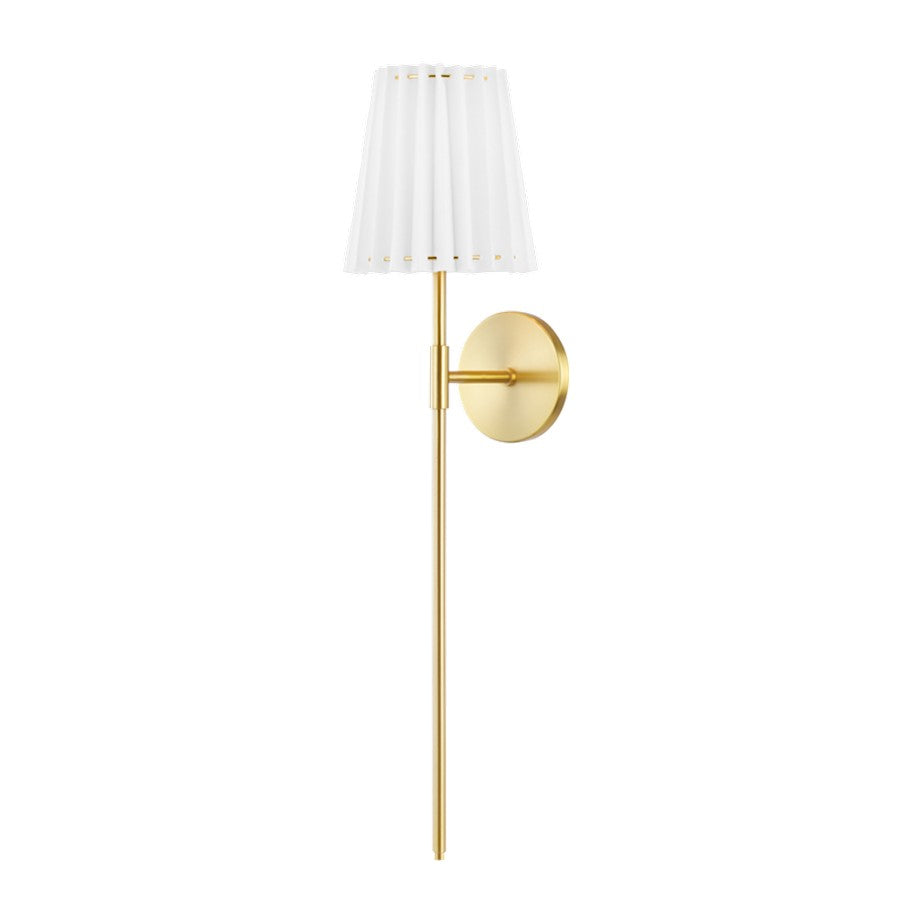 Mitzi Demi 1 Light 32" Wall Sconce, Aged Brass - H476101B-AGB