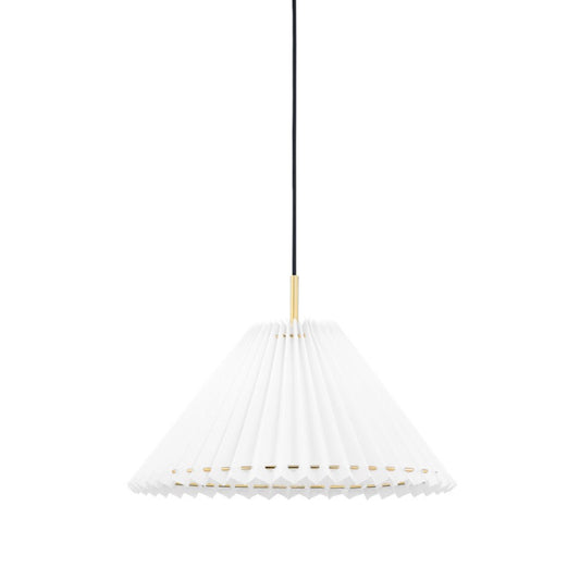 Mitzi Demi 1 Light Small Pendant, Aged Brass - H476701S-AGB