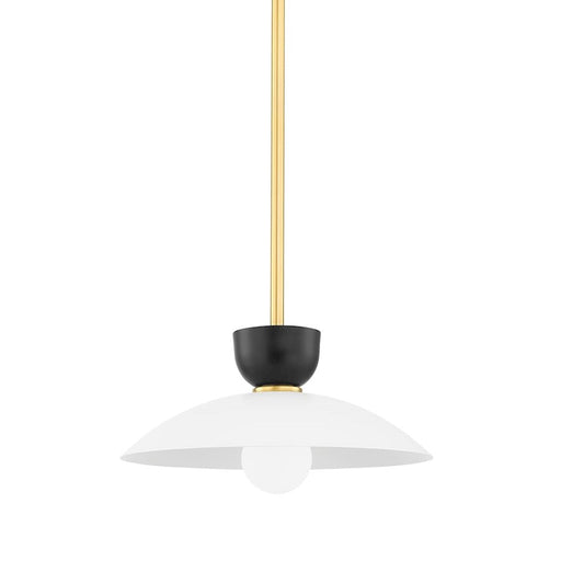 Mitzi Whitley 1 Light Small Pendant, Aged Brass - H481701S-AGB