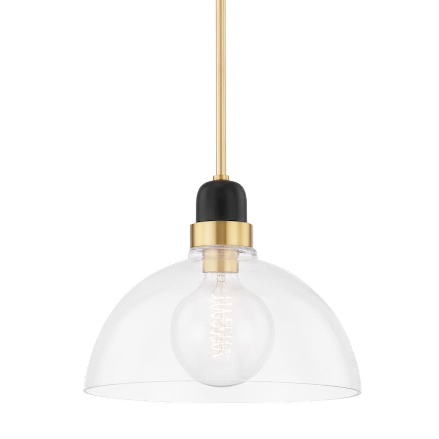 Mitzi Camile 1 Light Large Pendant, Aged Brass - H482701L-AGB