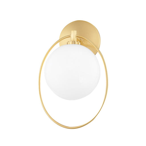 Mitzi Babette 1 Light Wall Sconce, Aged Brass - H493101-AGB