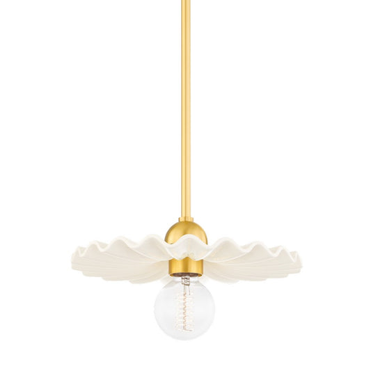 Mitzi Presley 1 Light Pendant, Aged Brass - H499701-AGB-CCR