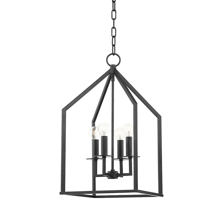 Mitzi Lena 4 Light Small Pendant, Aged Iron - H514704S-AI