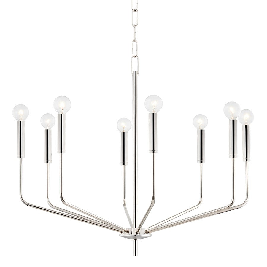 Mitzi Bailey 8 Light Chandelier, Polished Nickel - H516808-PN