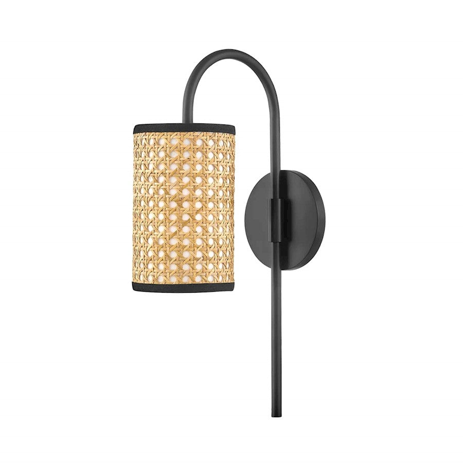 Mitzi Dolores 1 Light Wall Sconce, Soft Black - H520101-SBK